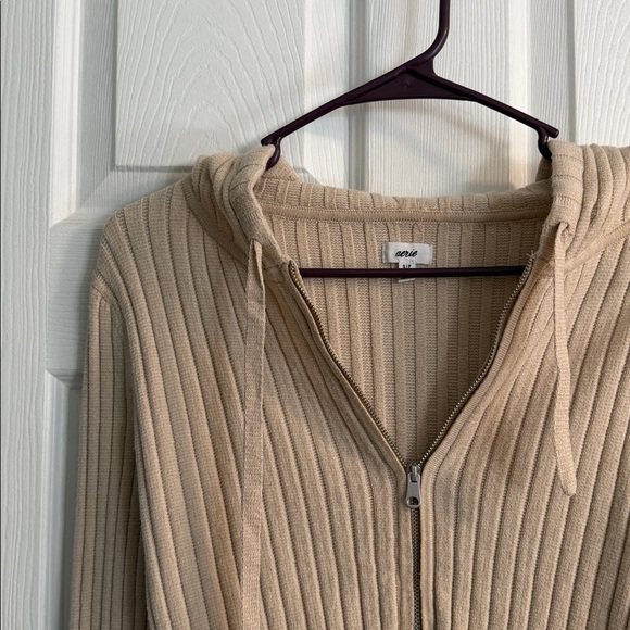 AE Ribbed Zip-Up Sweater - Picture 3 of 3